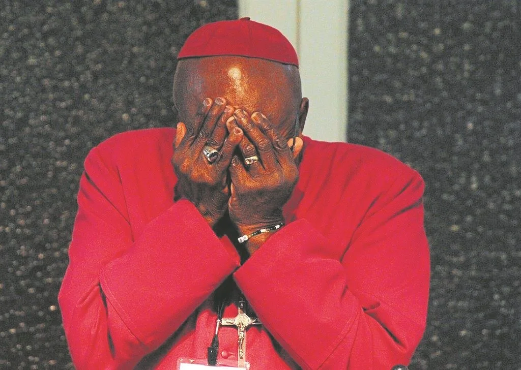 Desmond Tutu Crying
