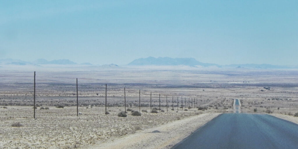 Road through the Namib
